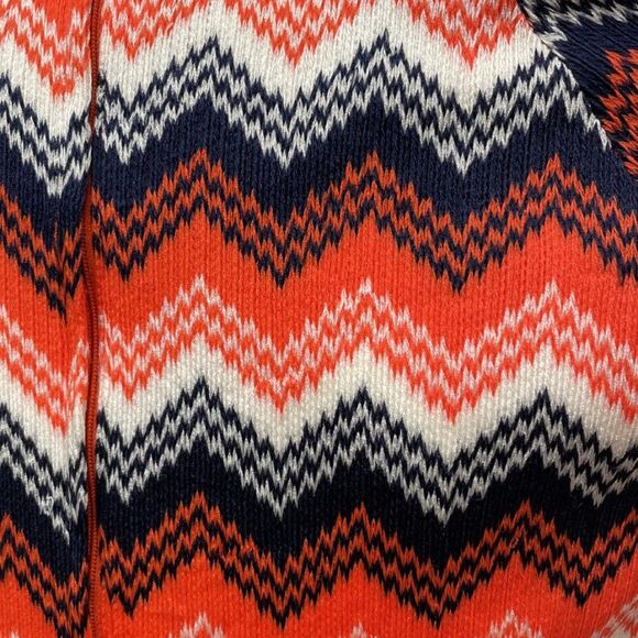 VINTAGE 60s 70s Romper Playsuit Shorts ZIGZAG S 6 - Picture 12 of 14